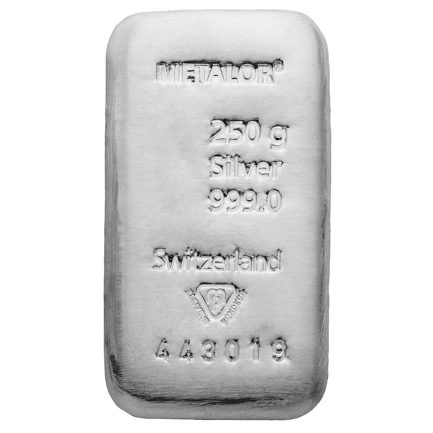 Strieborná tehlička - 250g